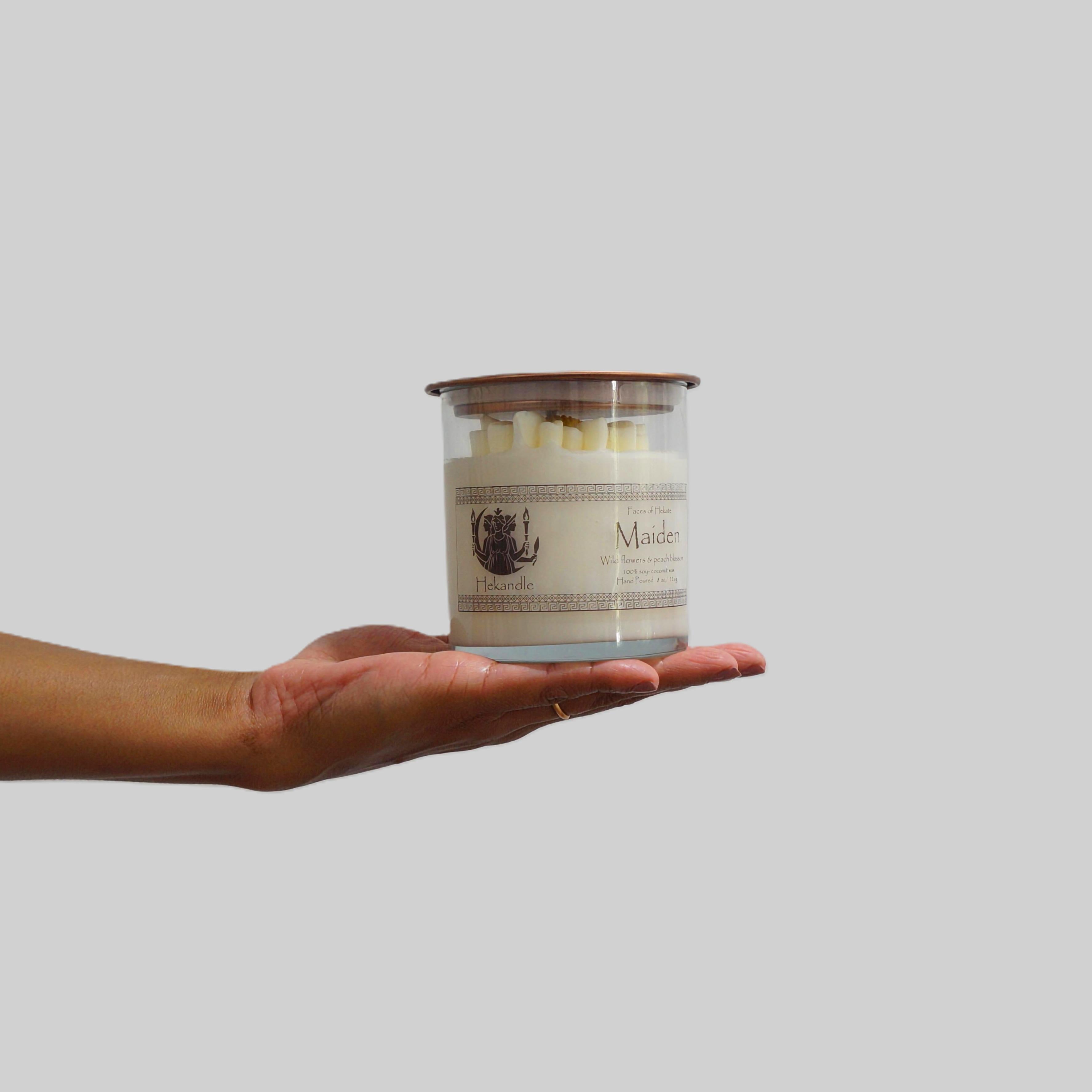 Handmade Scented Candles – Faces of Hekate Collection