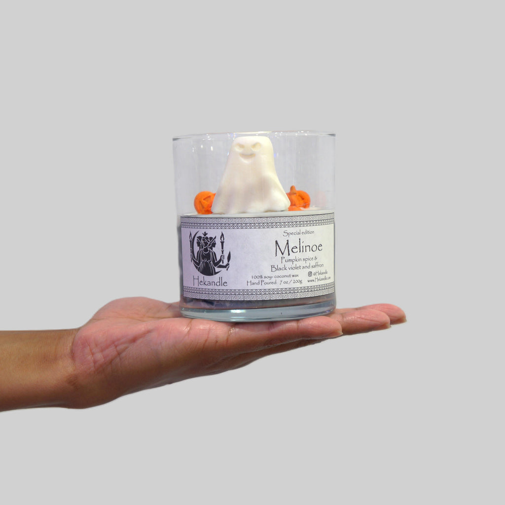 Handmade Scented Candles –Melinoe  Halloween Collection