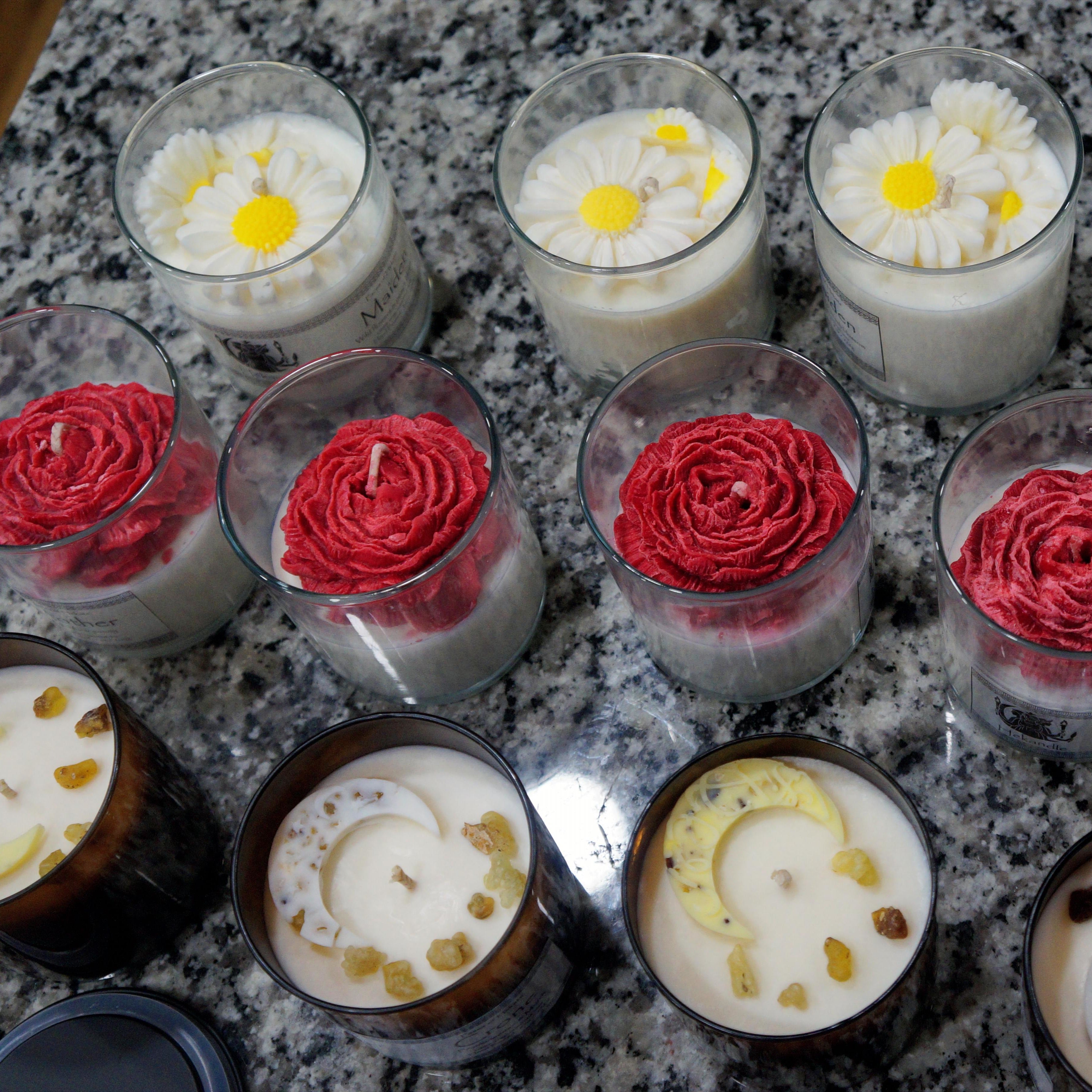 Handmade Scented Candles – Faces of Hekate Collection